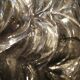 Glass ceiling light moulded 50 26 cm