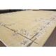 1970s Turkish yellow hand-knotted area rug 210x305