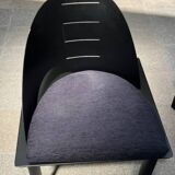 Pair of Patrice Bonneau designer chairs - Genexco Edition - 1980s