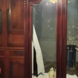 Antique mirror cabinet