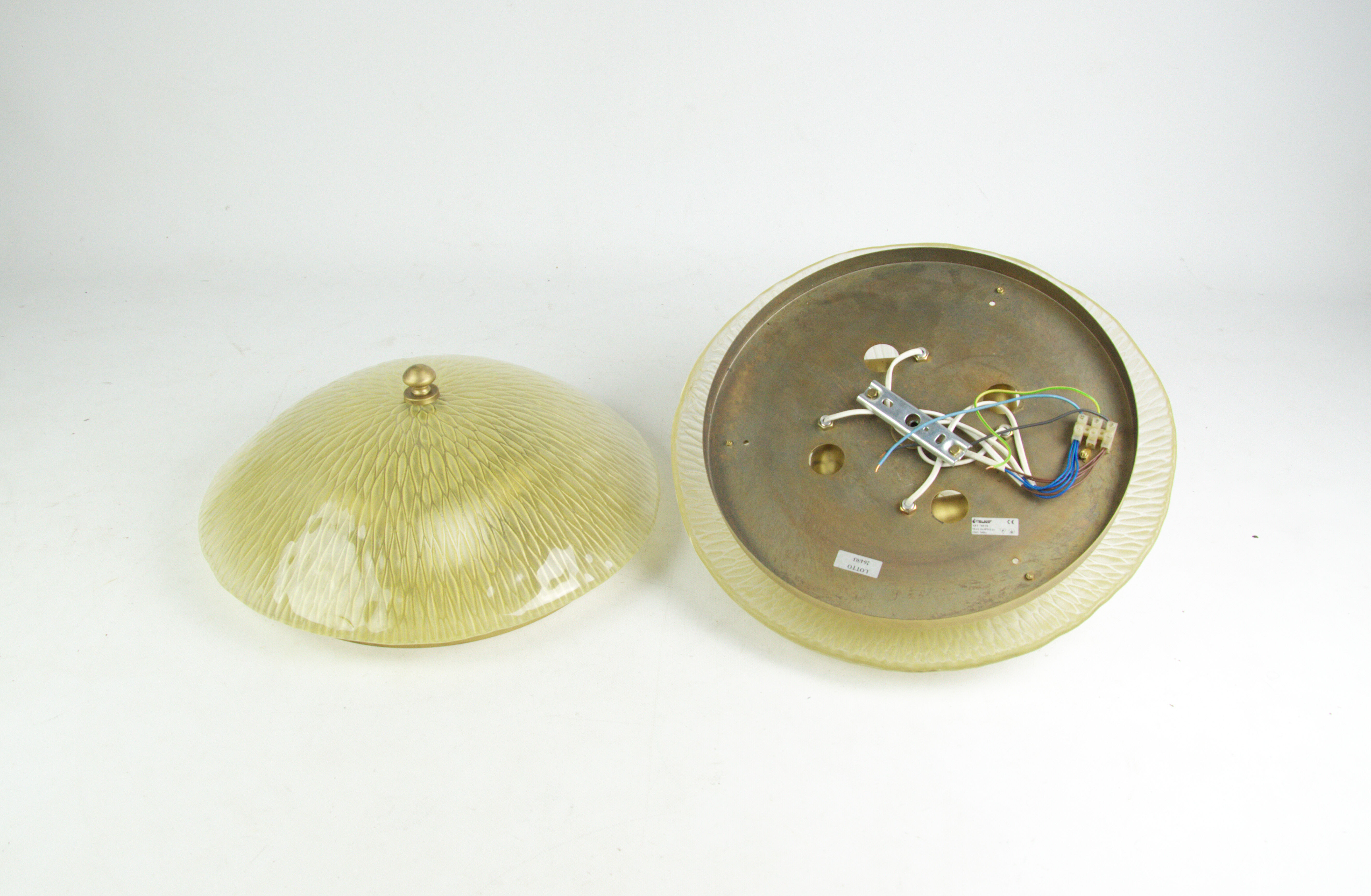 Ceiling lamp, Italamp, Italy, 1980s