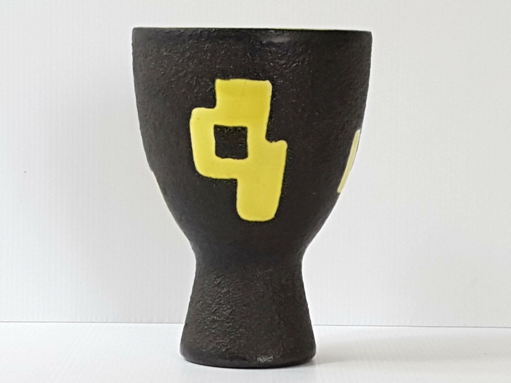 Vase vintage diabolo Elchinger 1950