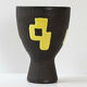 Vase vintage diabolo Elchinger 1950