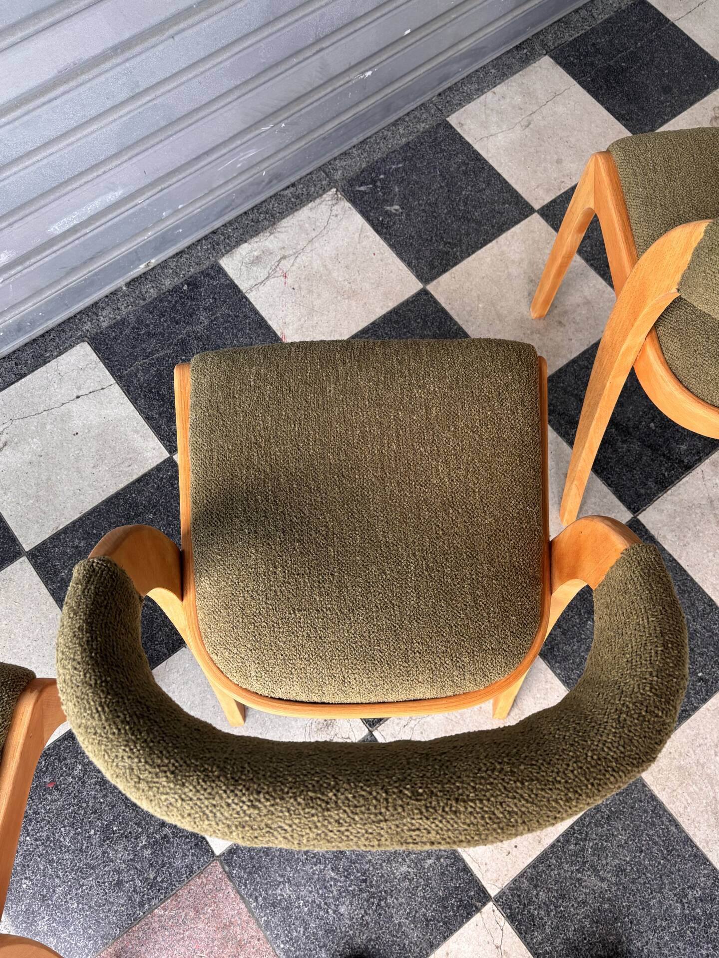 Set de 4 chaises gondoles Baumann