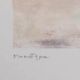 Camille COMBE: The rocks of the open sea, Original signed monotype