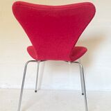 Pink chair 3107 by Arne Jacobsen