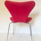 Pink chair 3107 by Arne Jacobsen