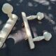 White Bamboo Wall Coat Rack