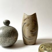 Vase en céramique émaillée fait main