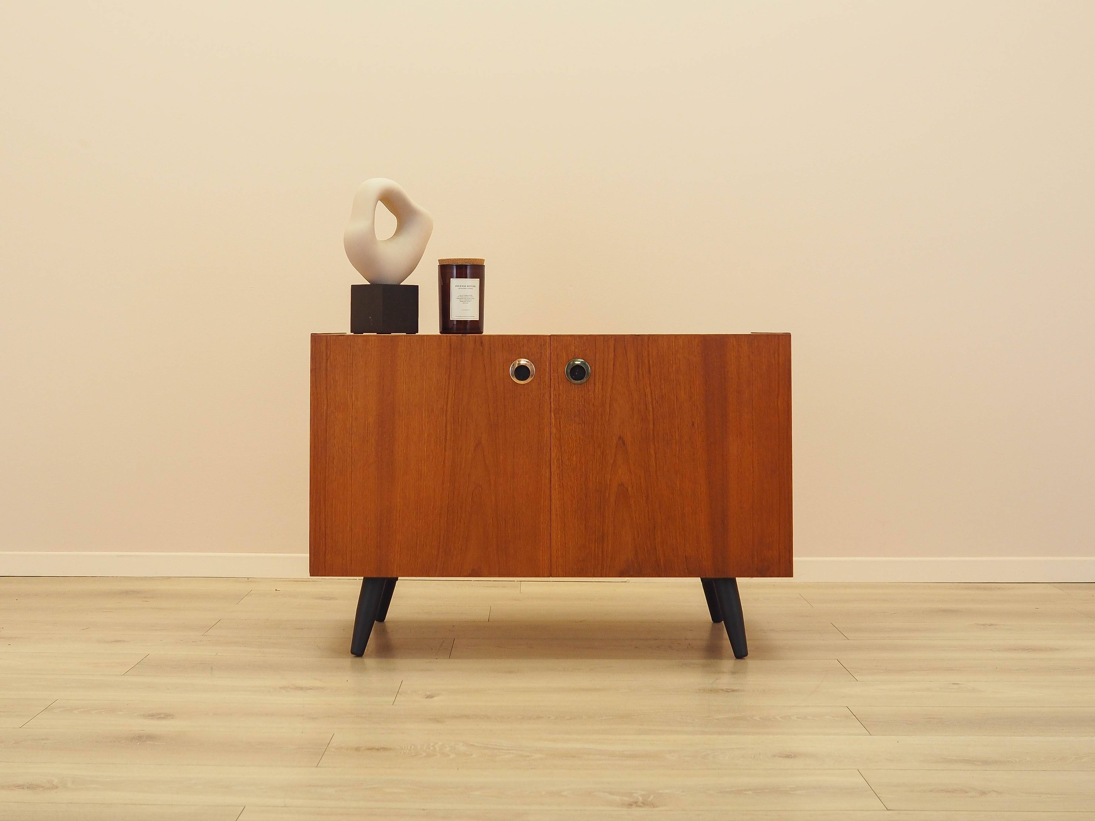 Teak cabinet, Danish design, 1970s, made in Denmark