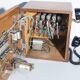 Wooden network telephone centre - vintage 1964