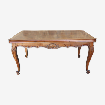 Table extensible table style Louis XV