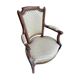 Louis XVI period cabriolet armchair