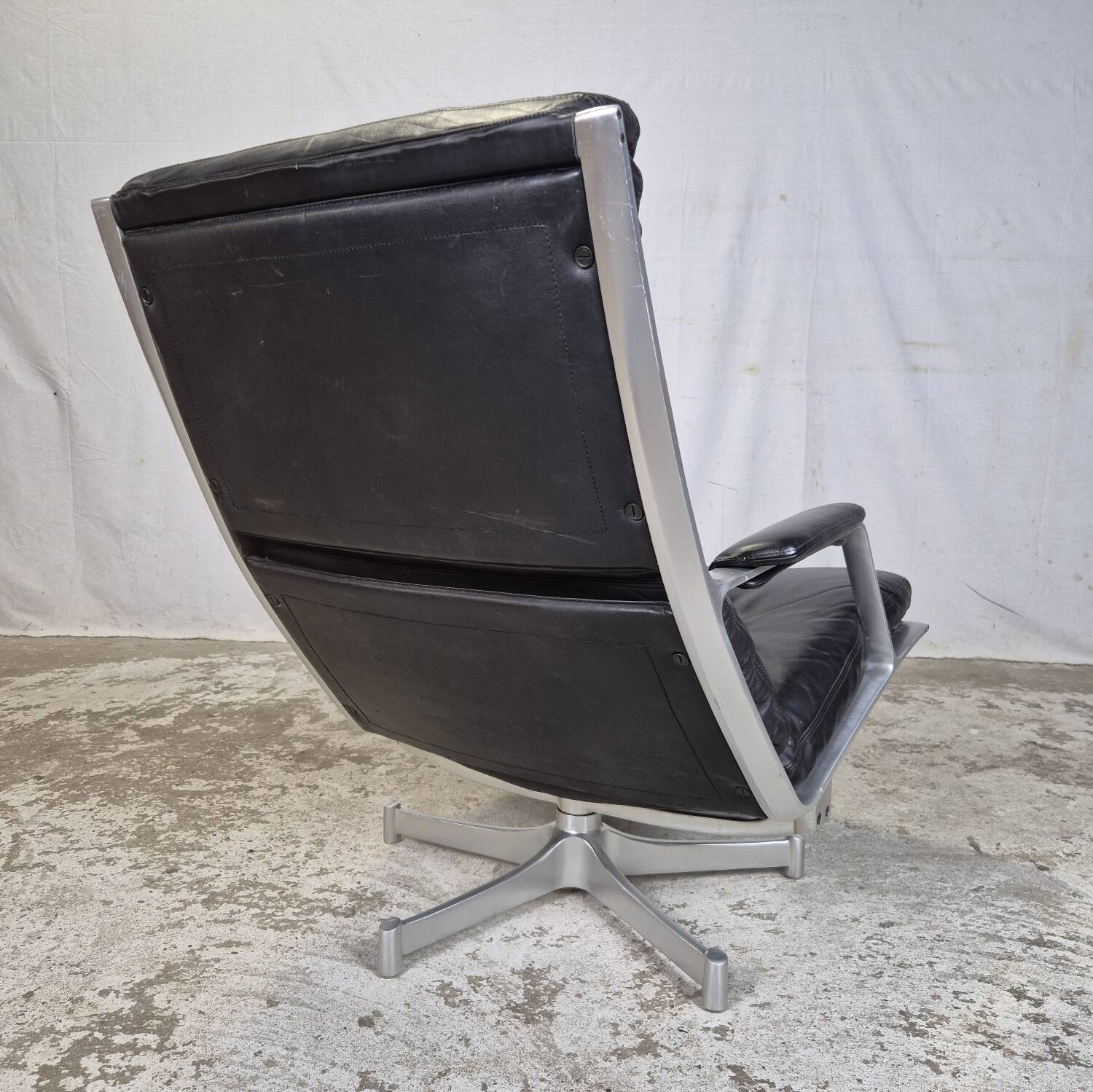 Fauteuil vintage FK85 de Jørgen Kastholm et Preben Fabricius
