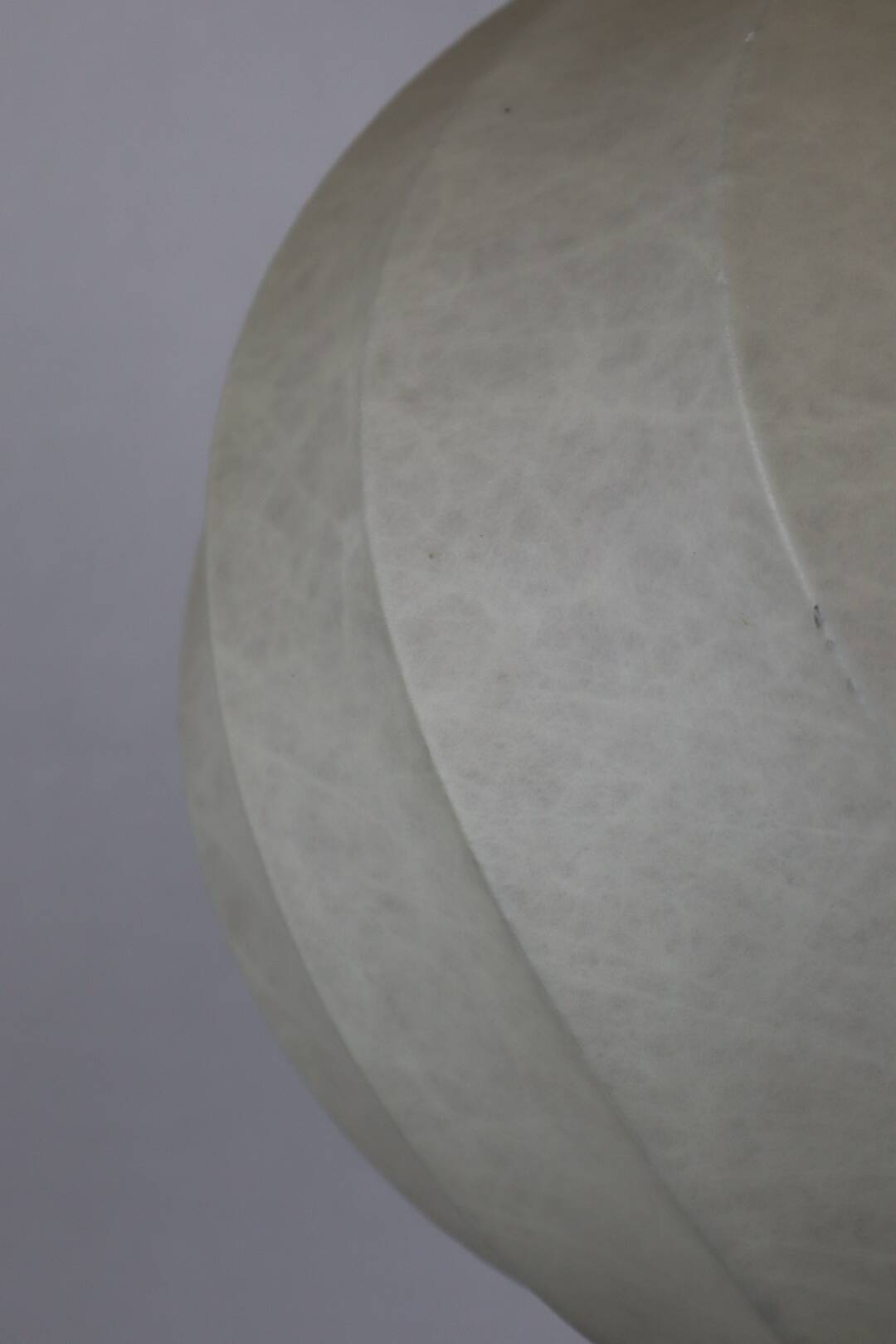 Midcentury cocoon swirl hanging pendant lamp, Germany 1960s