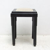 Tabouret rembourré historicisme repose-pieds années 1910, Autriche Hongrie