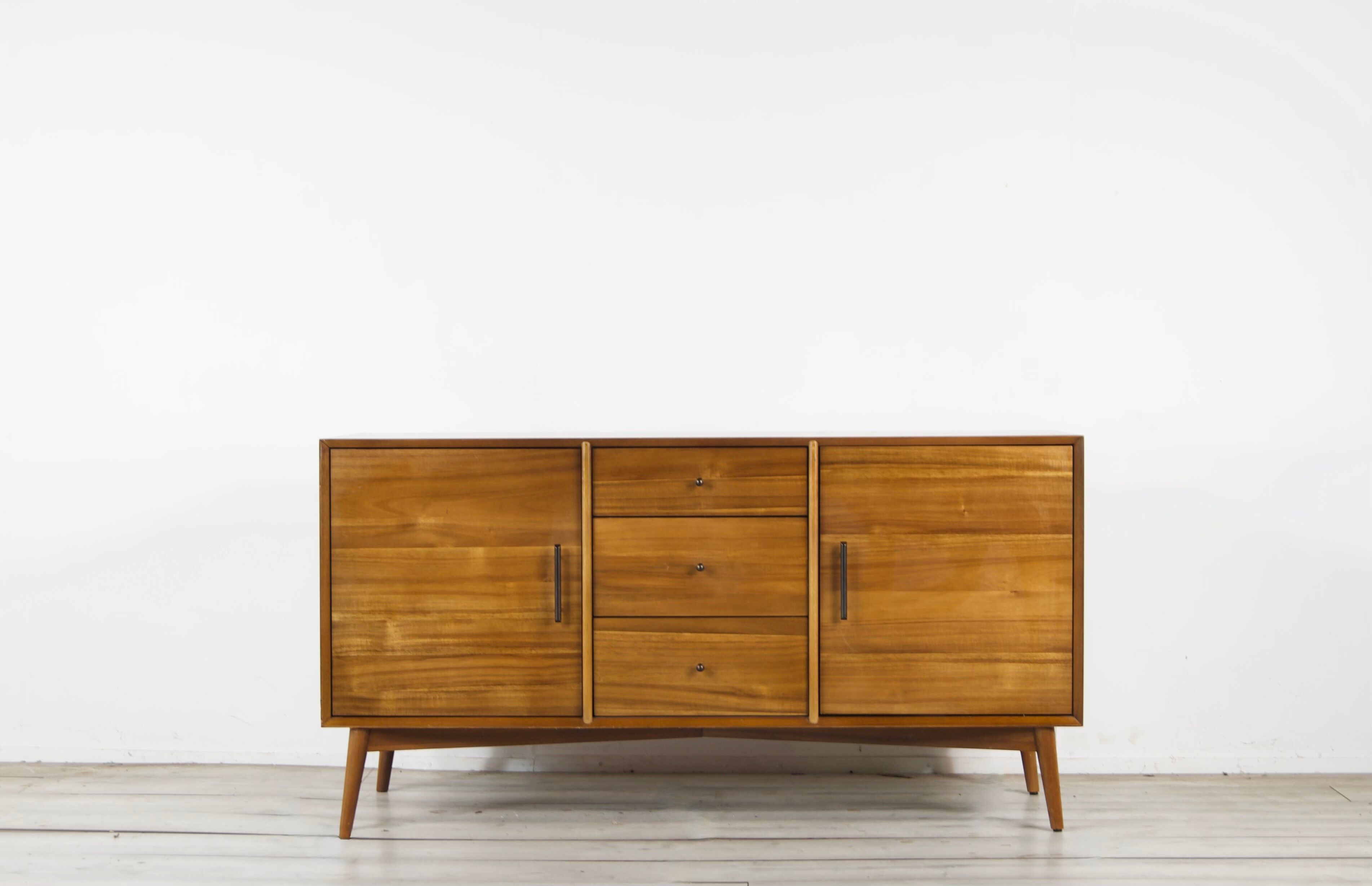 Midcentury scandinavian walnut sideboard