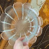 Saladier en verre vintage