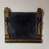 Art Deco style mirror in carved wood