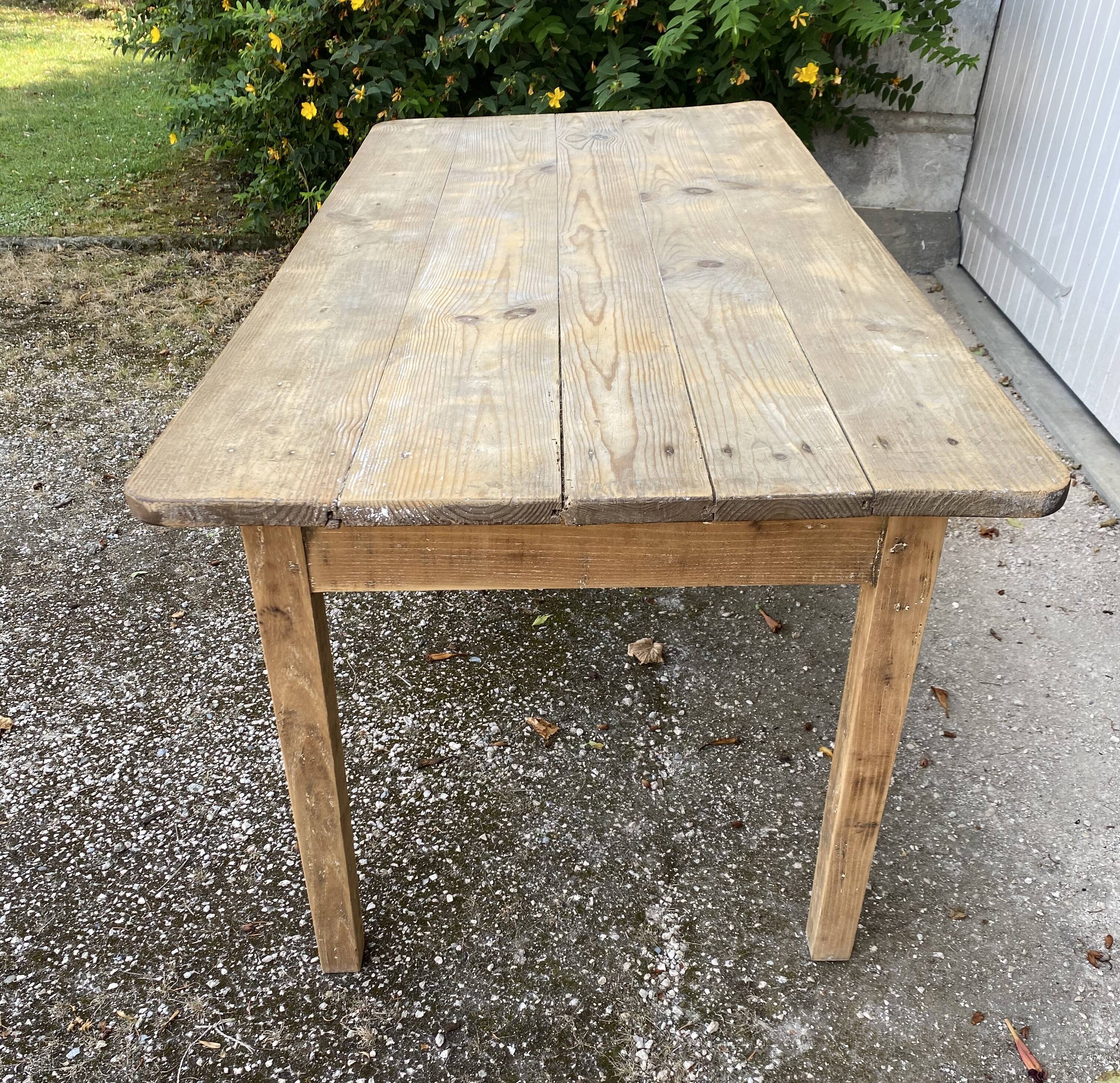 Old farm table