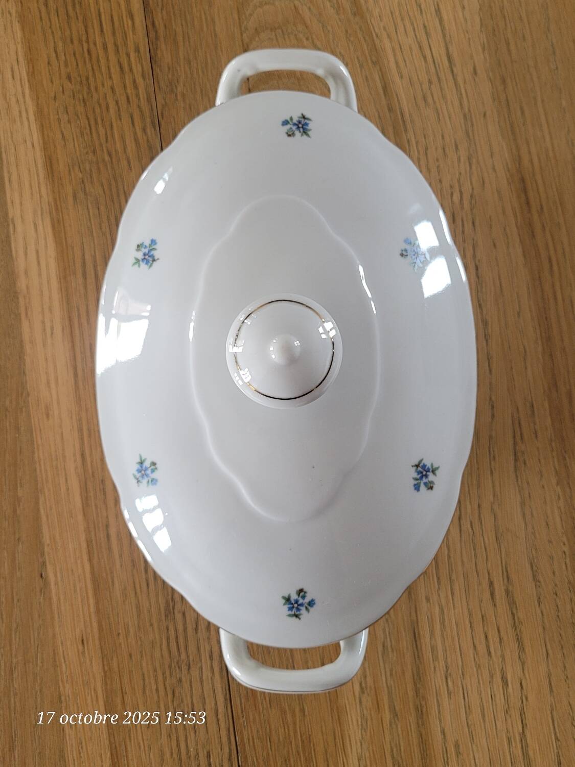 Vintage porcelain vegetable dish/soup tureen