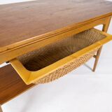 Table en chêne et teck de design danois des années 1960
