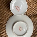 Service à café porcelaine de limoges lanternier