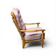 "Edouard" armchair in oak by Guillerme & Chambron for Your Home
