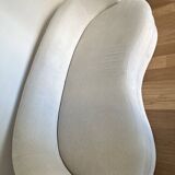 Solomon 3-seater designer sofa in bouclé