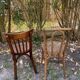 Duo de chaises bistrot vintage