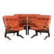 Vintage Scandinavian Chairs by Elsa & Nordahl model Kengu