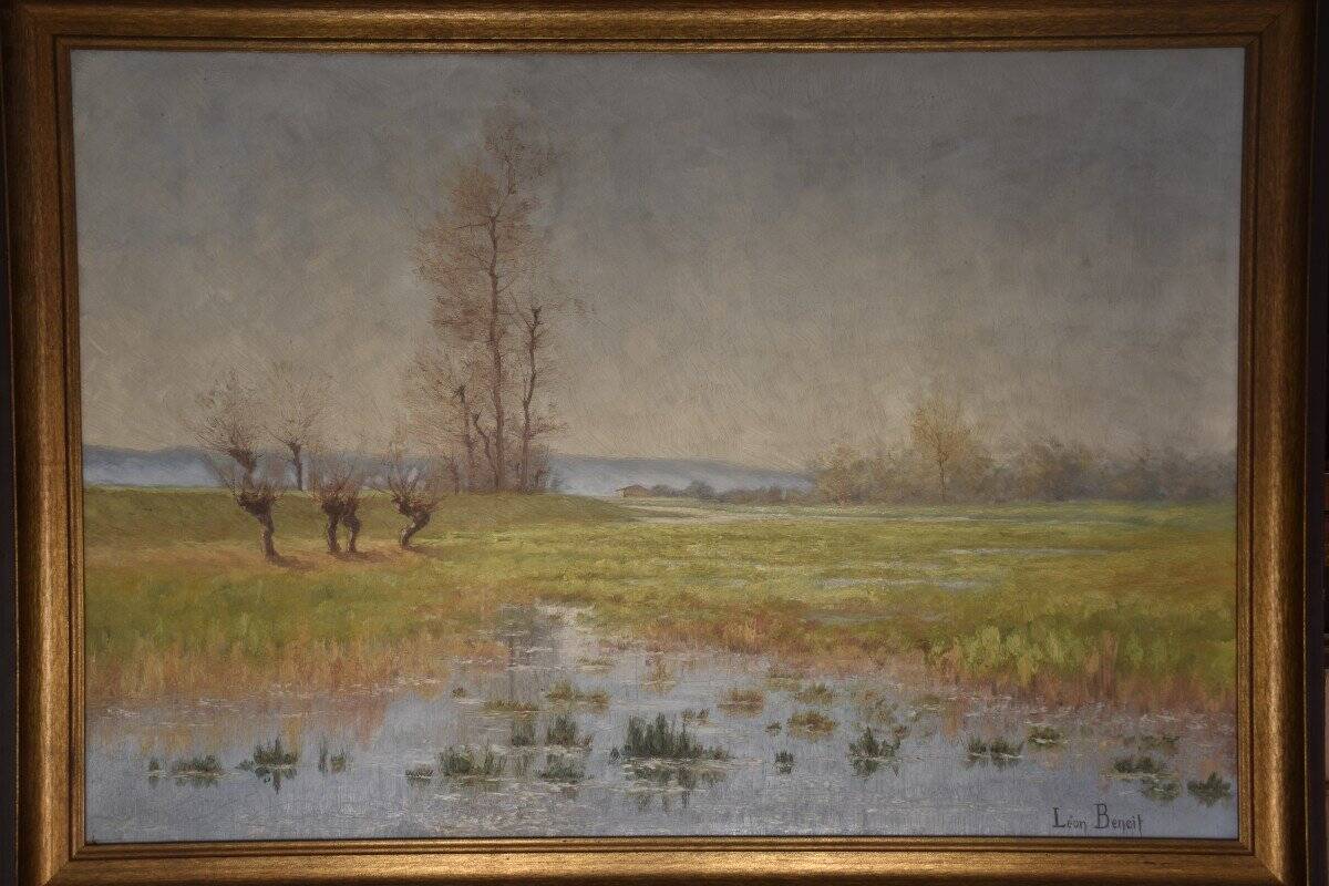 Léon Benoît, Le Marais au Printemps (1895)