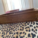 Wicker rattan basket