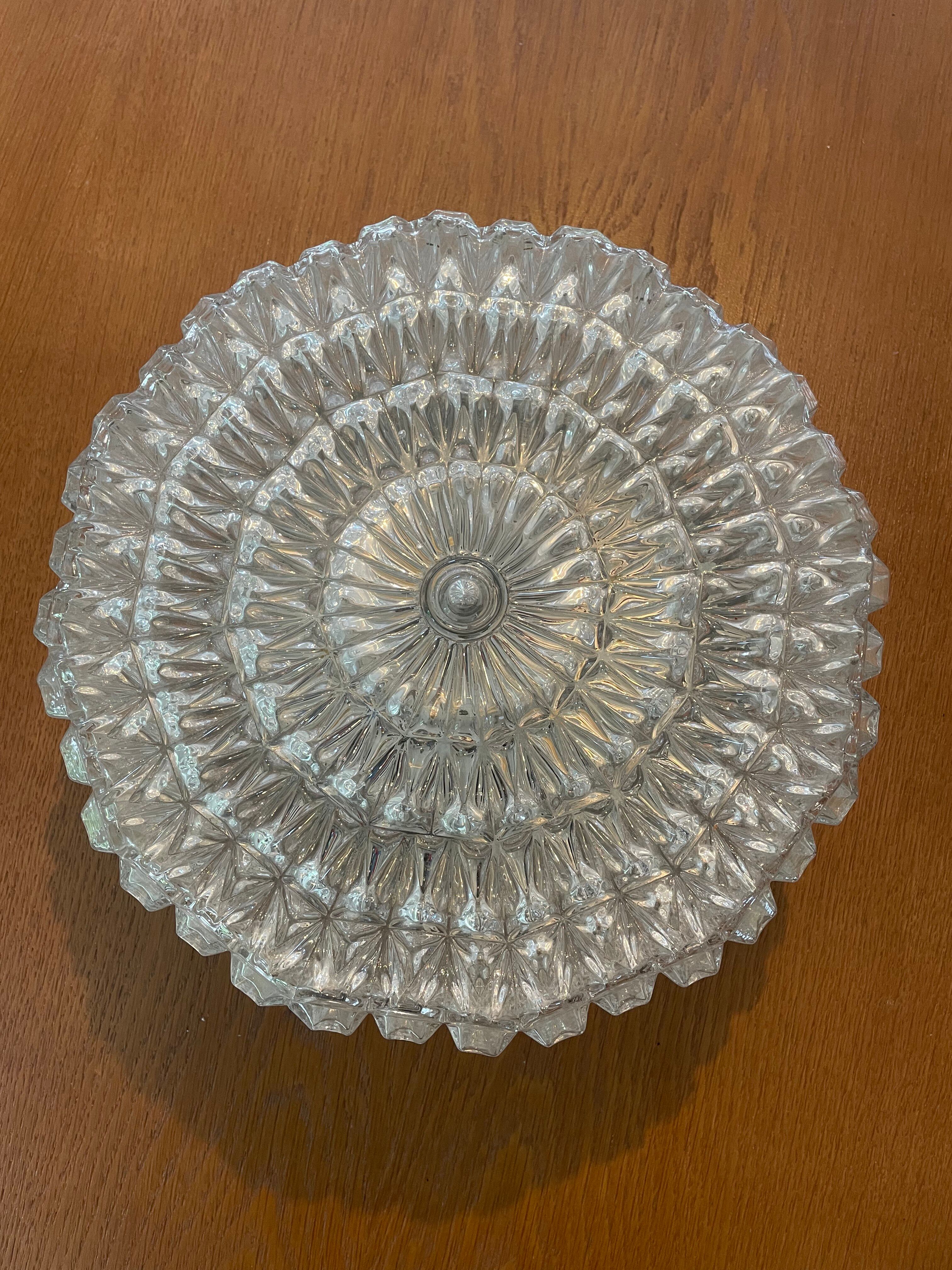 Wall light or ceiling light Erco mid-century