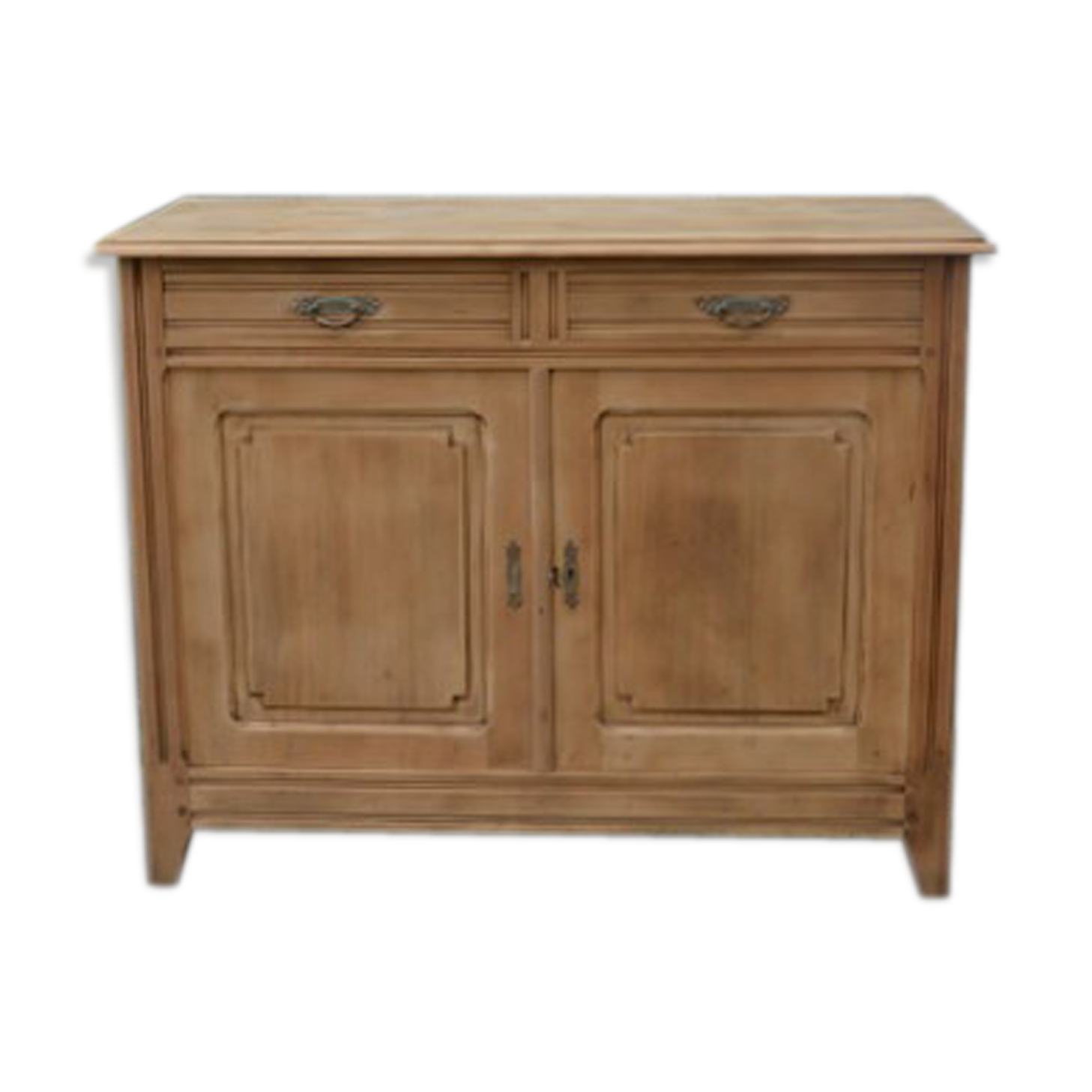 Ancient natural wood buffet