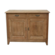 Ancient natural wood buffet