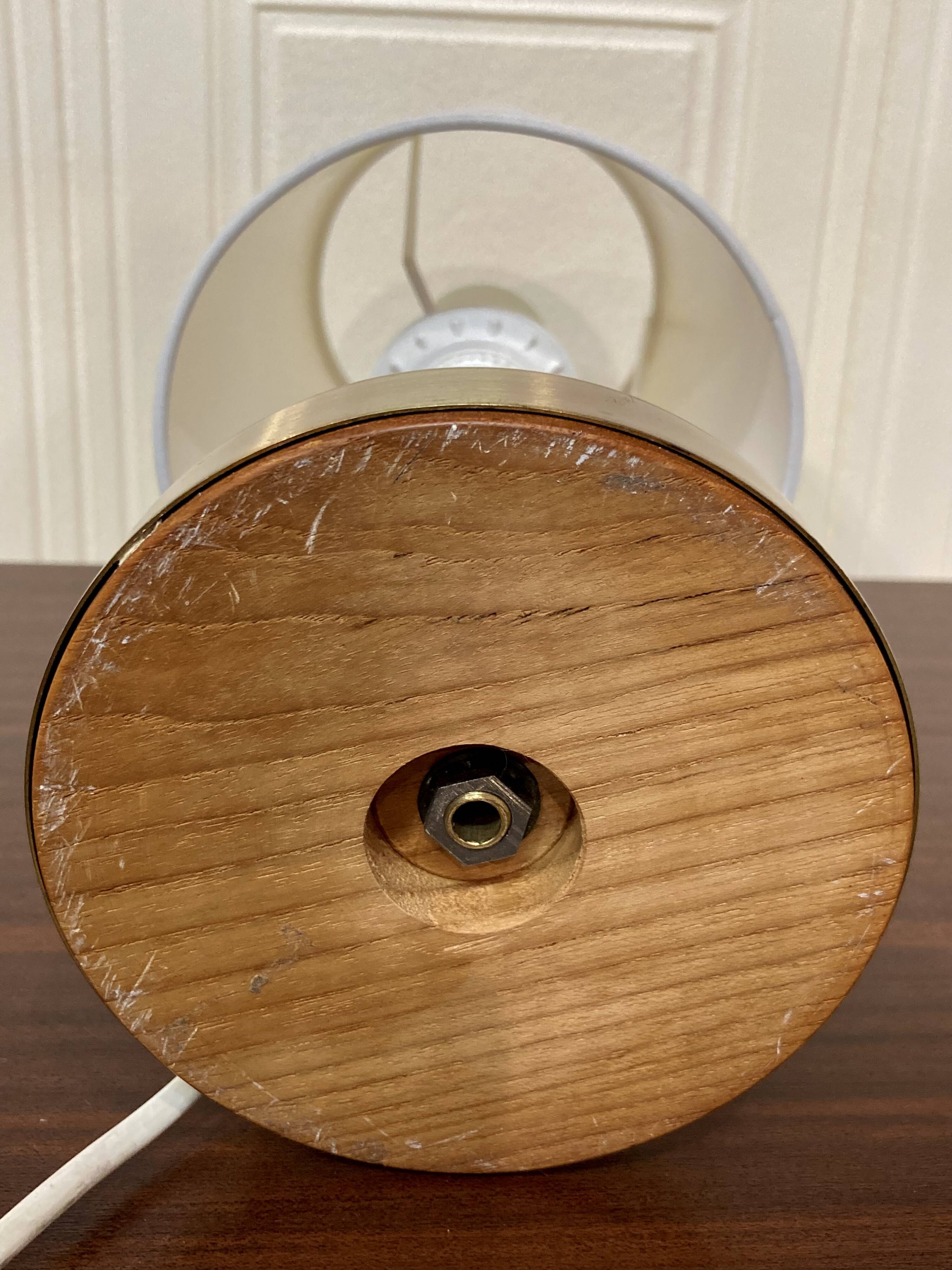 Scandinavian design lamp from the 1950s.