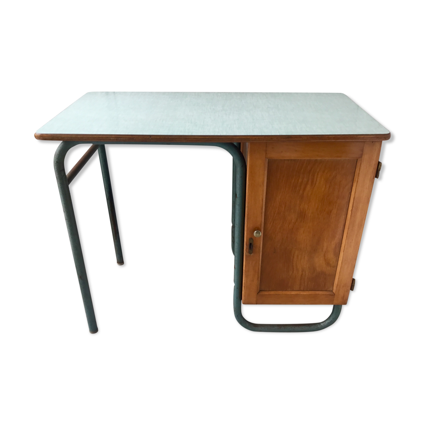 Bureau d’internat pour Mobilor plateau formica 1960