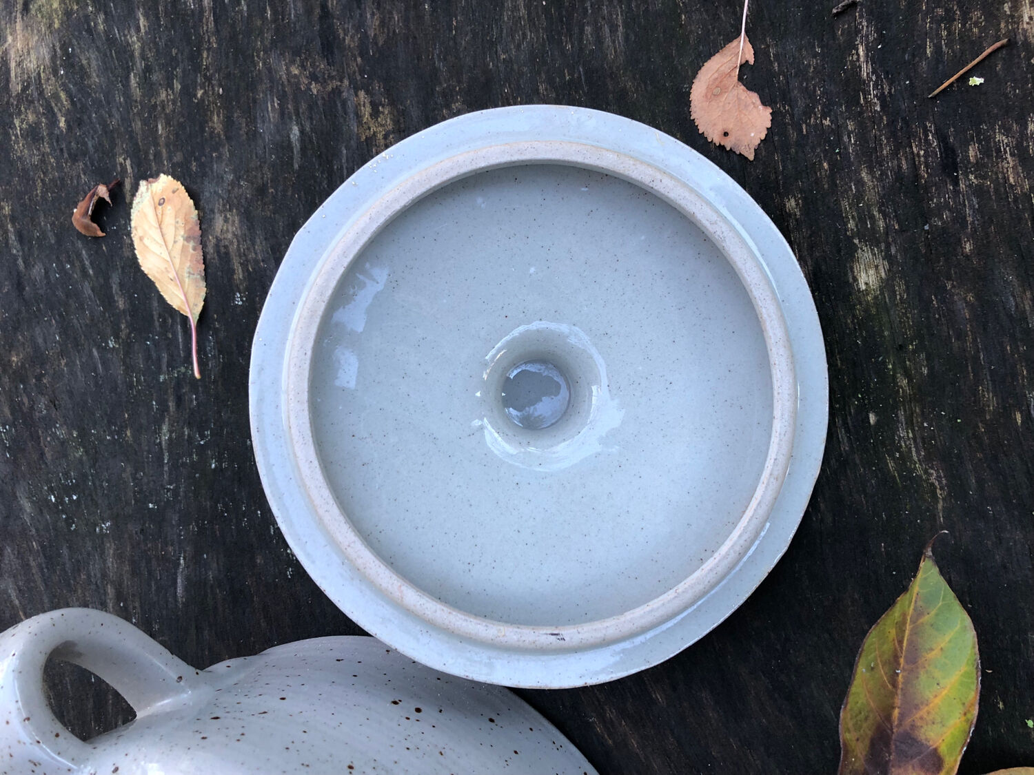 Glazed stoneware tureen