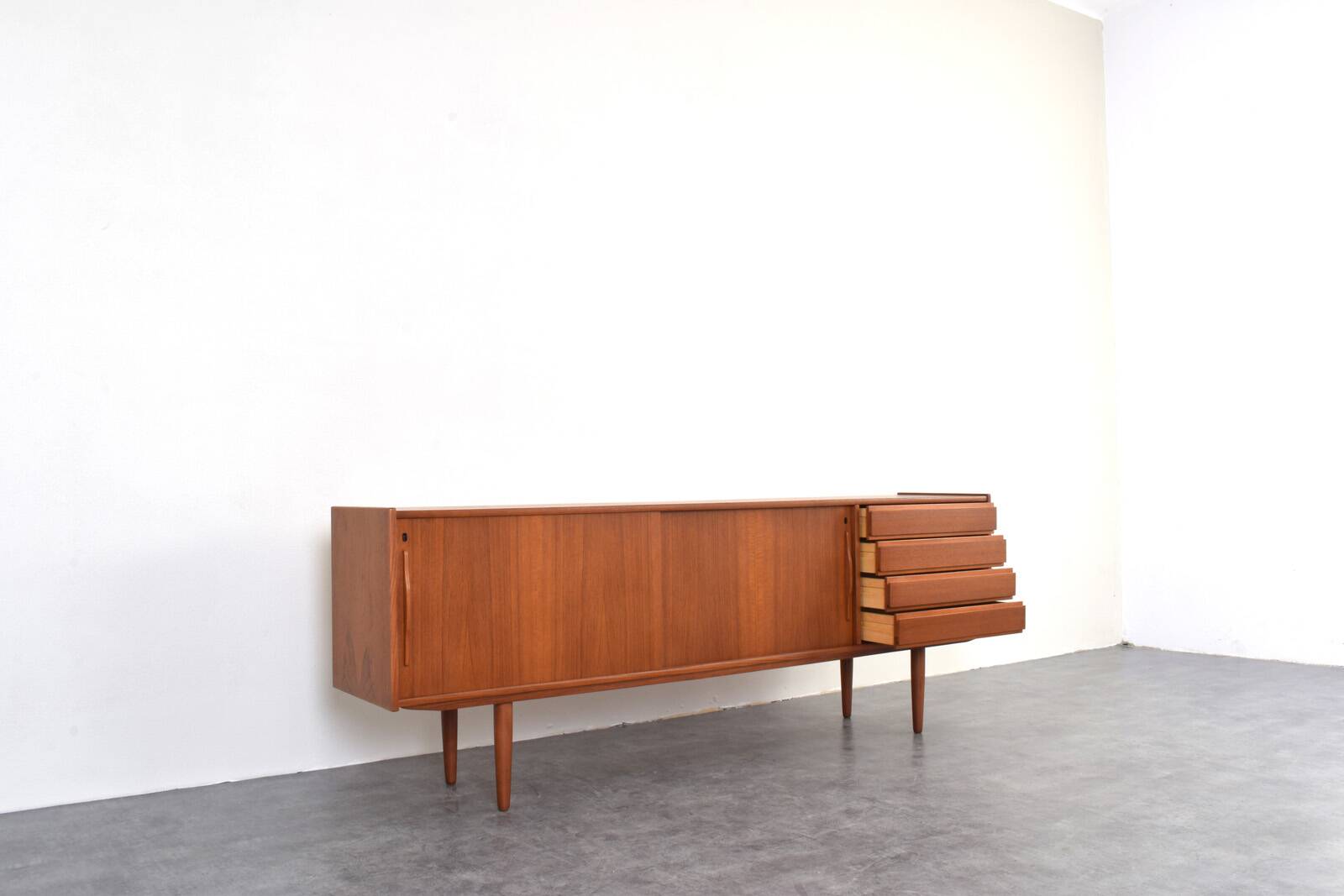 Mid-Century Danish Teak Sideboard, 1960s.