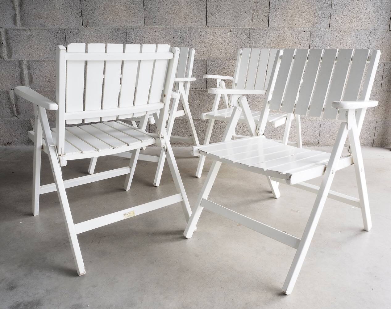 Youpy garden/terrace furniture, René Gleizes, vintage 70s