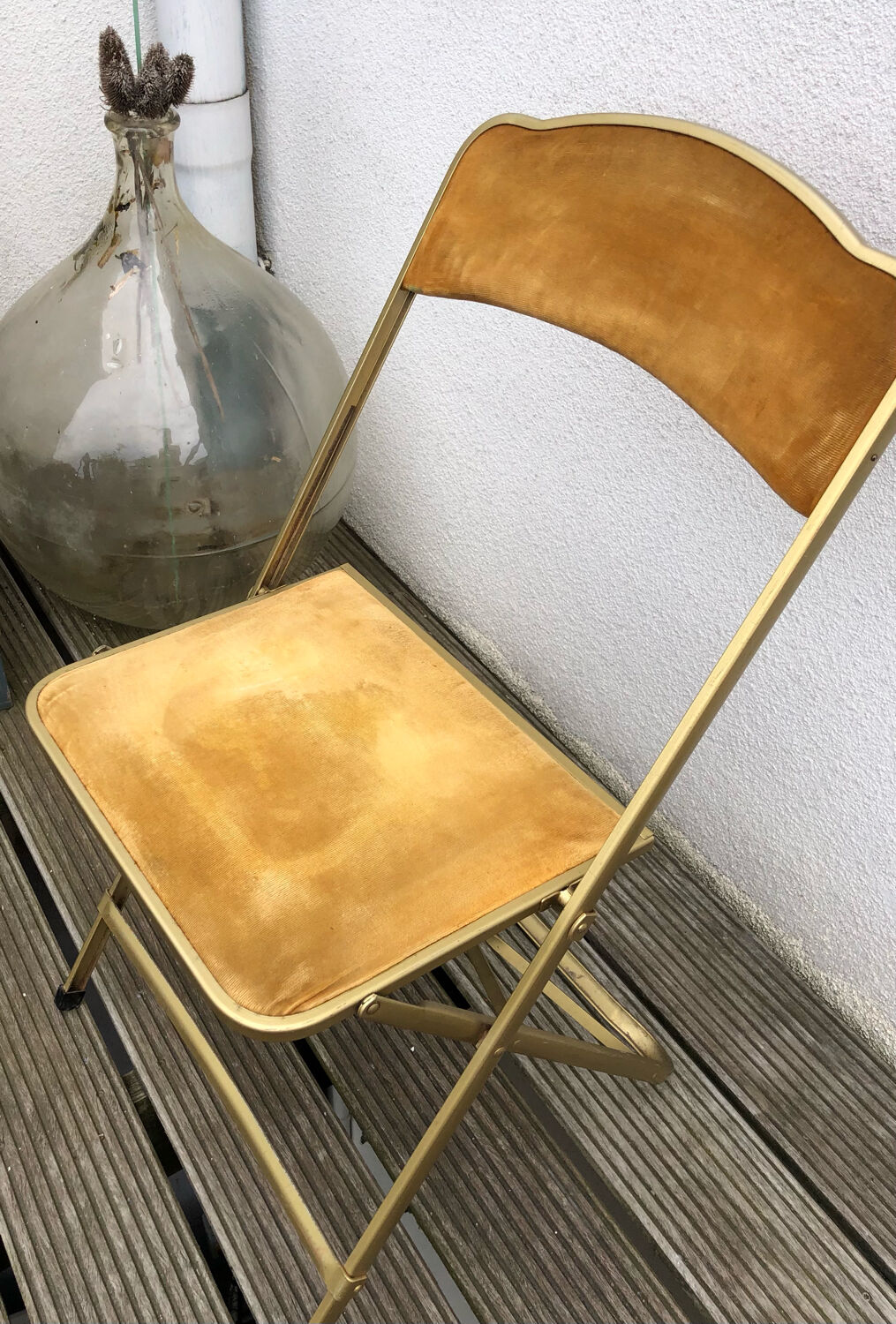 Chaise pliante années 60 chaisor vintage