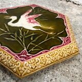 Dessous de plat cigogne barbotine