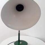 Vintage green and chrome desk lamp