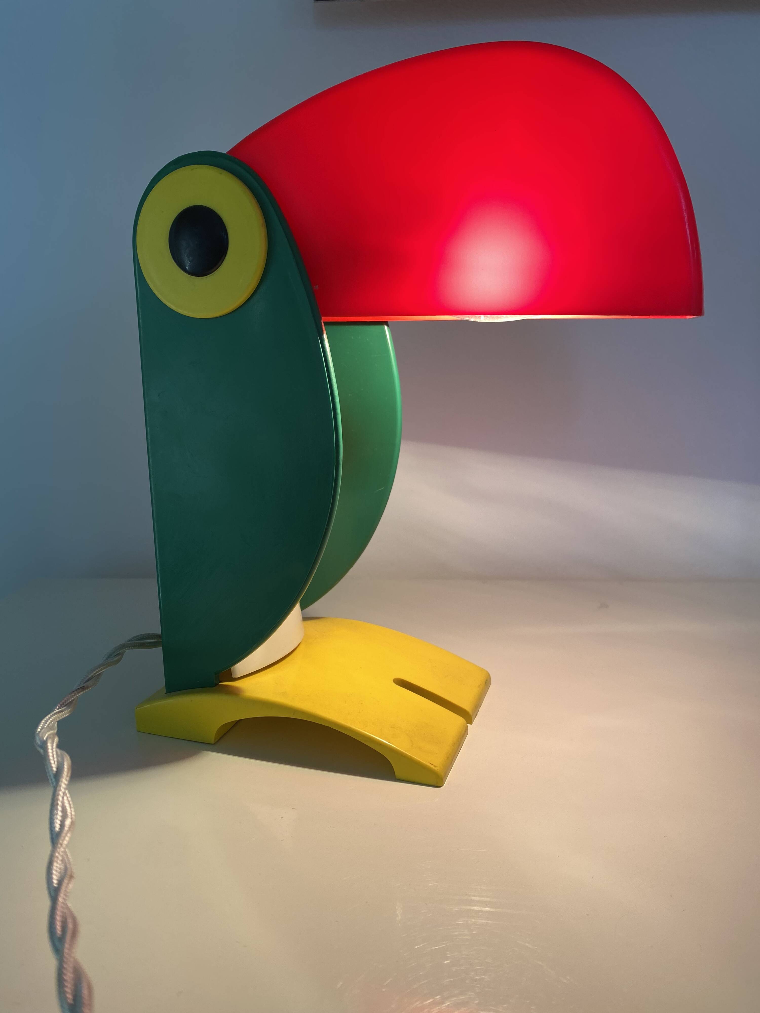 Toucan Lamp, by Enea Ferrari, for Old Timer Ferrari