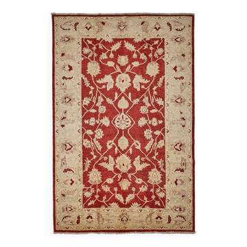 Turkish Handknotted Wool Oushak Rug 202 cm x 306 cm