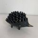 Vintage 1950s hedgehog ashtrays by Walter Bosse for Hertha Baller