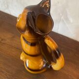 Ceramic cat pitcher