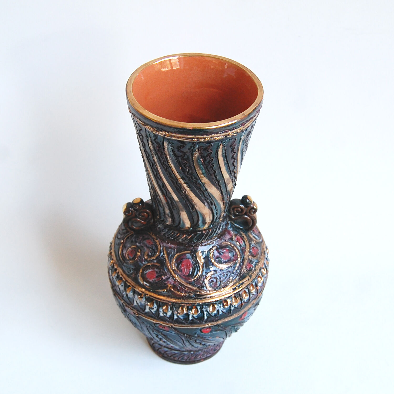 Ceramic vase - Maidy of Nimy - Belgium - 1950s