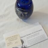 Hand blown and shaped vase
